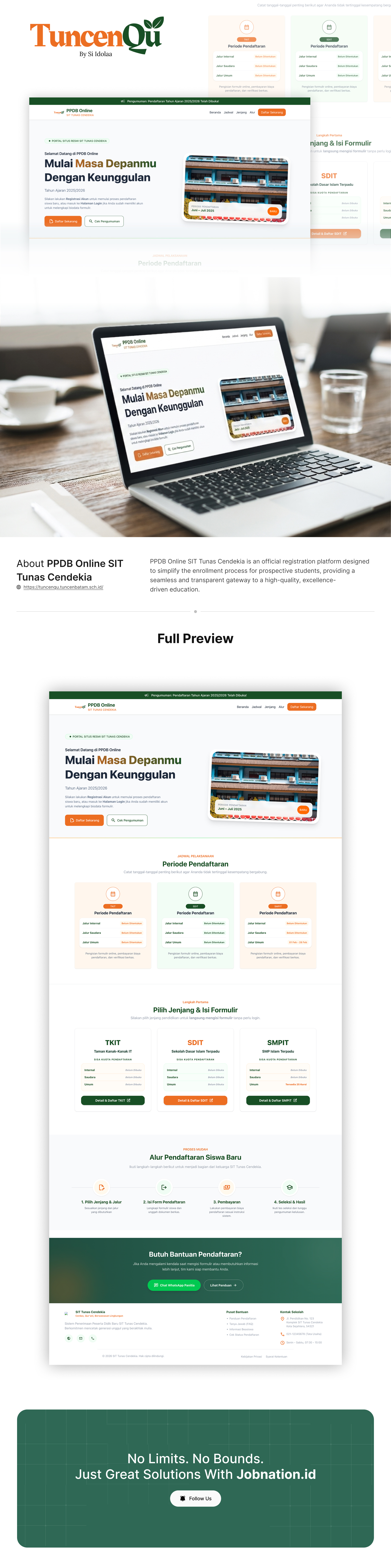 Preview Proyek TuncenQu