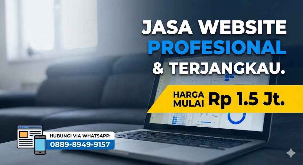 Jasa Website Profesional dan Murah: Solusi Go Online Mulai 1,5 Juta